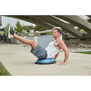 BOSU バランストレーナ 楽天市場】BOSU ボス バランストレーナー プロ 直径 65cm 耐荷重